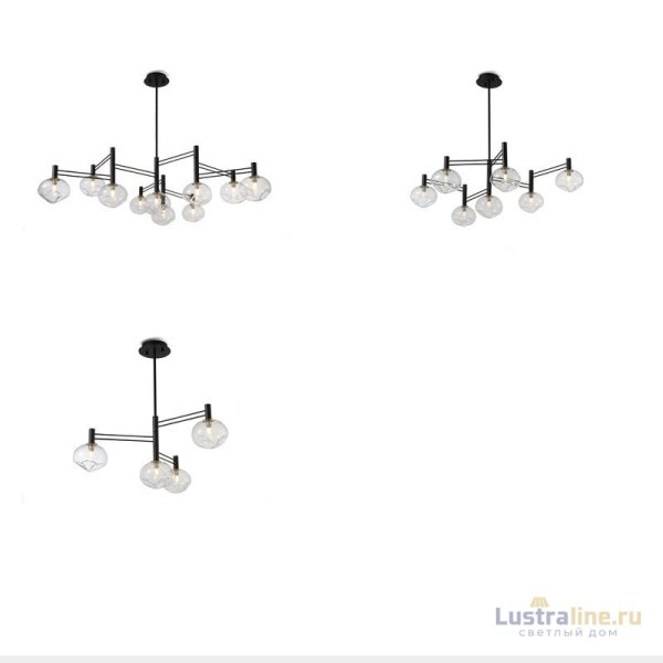 Люстра на штанге ImperiumLoft Temper 229050-26