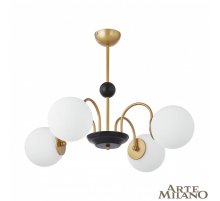 Люстра на штанге Arte Milano Napoli 312066/D700/4 BS/BK Люстра на штанге Arte Milano Napoli 312066/D700/4 BS/BK
