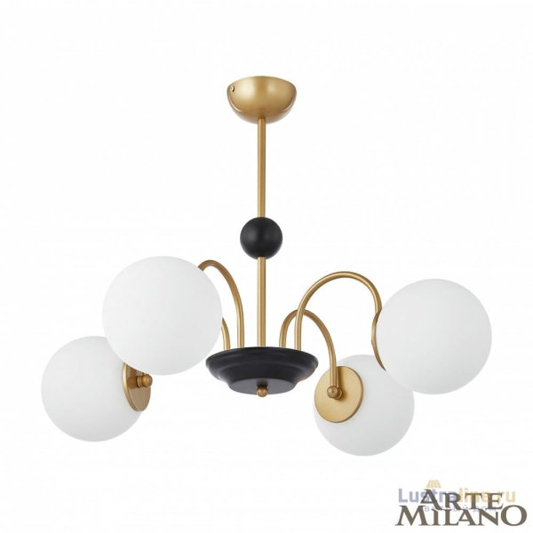 Люстра на штанге Arte Milano Napoli 312066/D700/4 BS/BK Люстра на штанге Arte Milano Napoli 312066/D700/4 BS/BK