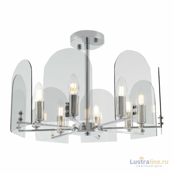 Люстра на штанге Arte Milano Sorrento 377309/8/480 CR Люстра на штанге Arte Milano Sorrento 377309/8/480 CR
