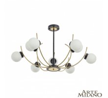 Люстра на штанге Arte Milano Neapolis 276169/9 BK/GD