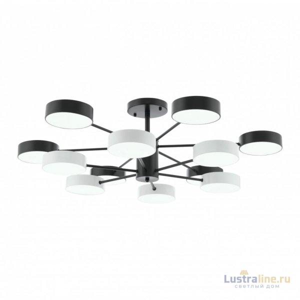 Люстра на штанге Arte Milano Ferrara 250906/12B Bk/Wh Люстра на штанге Arte Milano Ferrara 250906/12B Bk/Wh