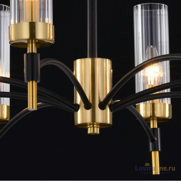 Люстра на штанге Illumico IL5177-8PLS-29 BRASS TUBO