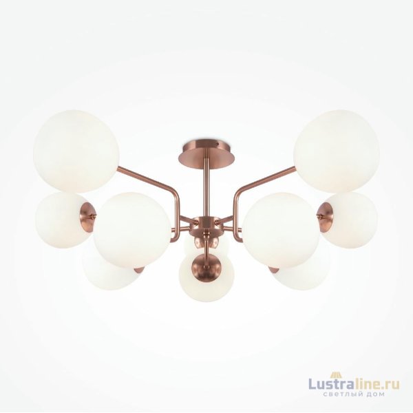 Люстра на штанге Maytoni Erich MOD221PL-10G