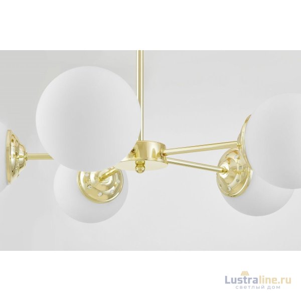 Люстра на штанге Lampit Fino TP 2003-5 GD Люстра на штанге Lampit Fino TP 2003-5 GD