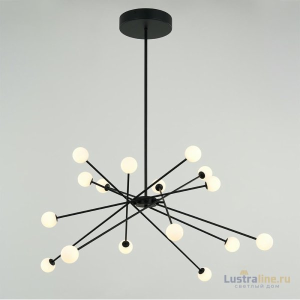 Люстра на штанге DeLight Collection MD19001025-16A black Люстра на штанге DeLight Collection MD19001025-16A black