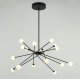 Люстра на штанге DeLight Collection MD19001025-16A black
