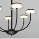 Люстра на штанге Eurosvet Fungo 50388 LED черный a068861