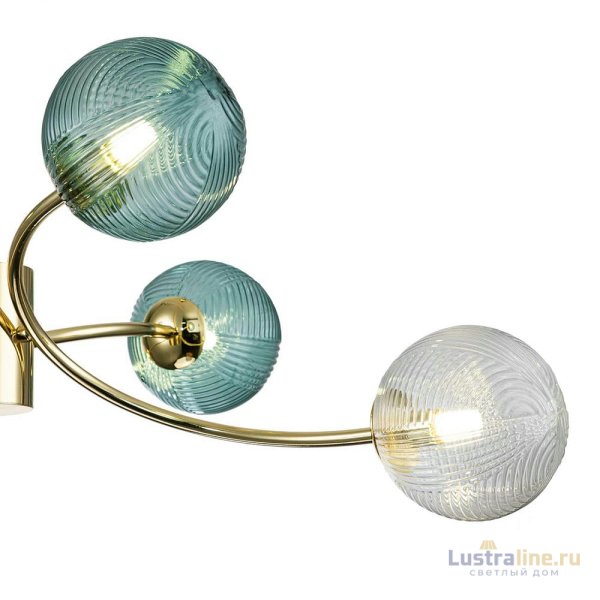 Люстра на штанге Indigo Selva 11032/6R Gold V000296