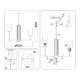 Люстра на штанге Ambrella Light High Light Modern LH56211