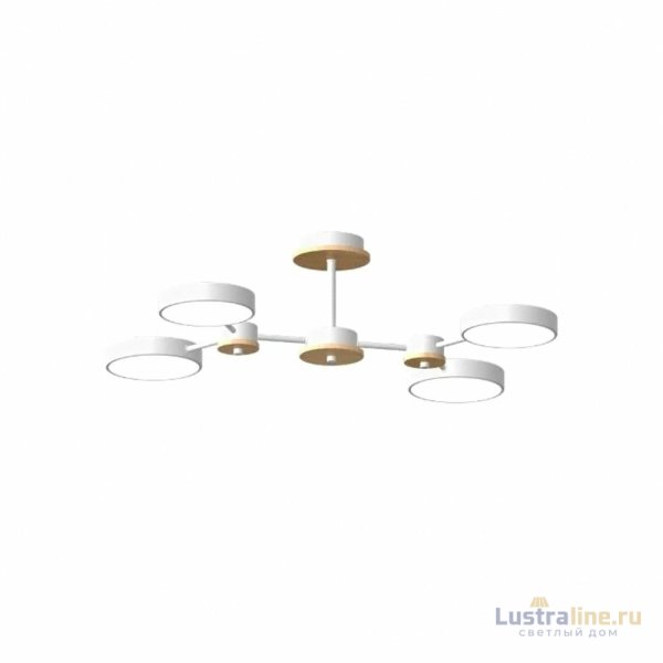 Люстра на штанге LED4U L3215-630 WH