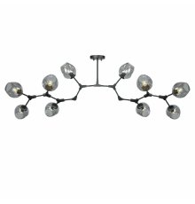 Люстра на штанге AM Group LOFT-10 BK