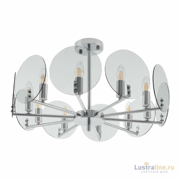 Люстра на штанге Arte Milano Sorrento 379309/10/600 CR Люстра на штанге Arte Milano Sorrento 379309/10/600 CR
