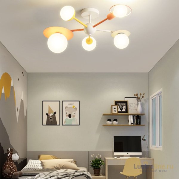 Люстра на штанге ImperiumLoft Hendy 194954-23 Люстра на штанге ImperiumLoft Hendy 194954-23