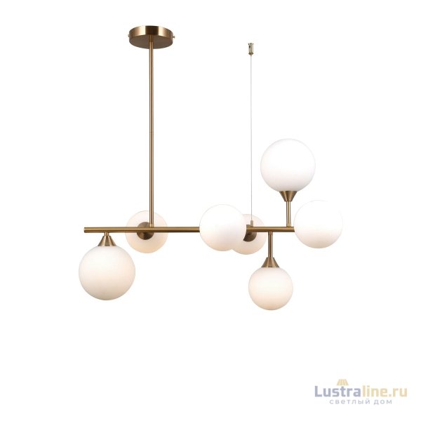 Люстра на штанге Moderli Molecule V10841-7P
