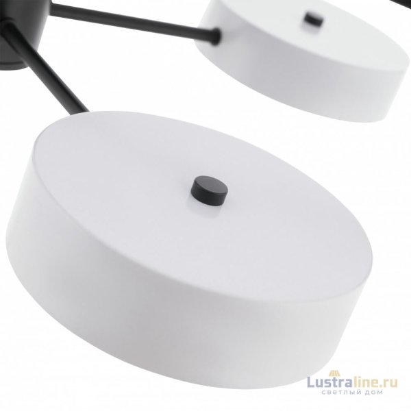 Люстра на штанге Arte Milano Ferrara 250906/8B Bk/Wh Люстра на штанге Arte Milano Ferrara 250906/8B Bk/Wh