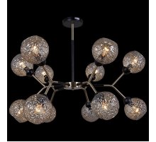 Люстра на штанге Illumico IL0268-12PSQ-79 BK AB