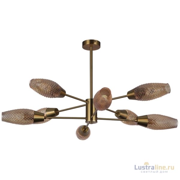 Люстра на штанге Escada Desire 10165/8PL Copper Люстра на штанге Escada Desire 10165/8PL Copper