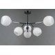 Люстра на штанге Illumico IL0715-6CSQ-24 BK CR LIBRA