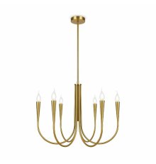 Люстра на штанге Freya Branches FR5253PL-06BS
