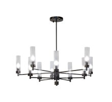 Люстра на штанге AM Group INDIGO SP10 PEARL BLACK