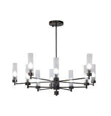 Люстра на штанге AM Group INDIGO SP10 PEARL BLACK