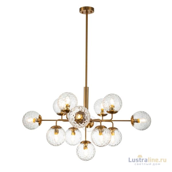 Люстра на штанге Indigo Cocoon 11008/13P Brass V000121 Люстра на штанге Indigo Cocoon 11008/13P Brass V000121