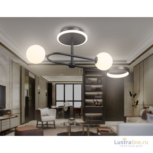 Люстра на штанге Ambrella Light Comfort LineTech FL66223 Люстра на штанге Ambrella Light Comfort LineTech FL66223