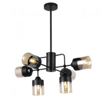 Люстра на штанге IMEX MD.74785-6-S-BK
