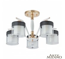 Люстра на штанге Arte Milano Napoli 332646/5 FGD+WT