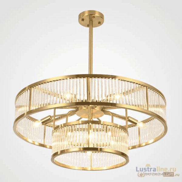 Люстра на штанге ImperiumLoft RH Marais Round Chandelier D80 147903-22