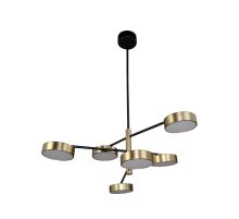 Люстра на штанге Zortes Lunar ZRS.01243.06 Люстра на штанге Zortes Lunar ZRS.01243.06