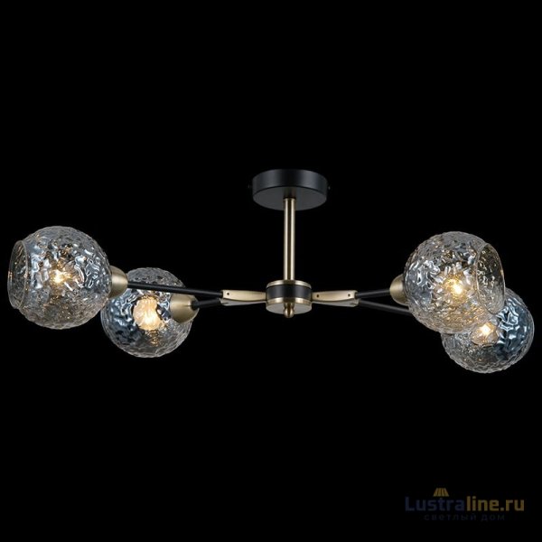 Люстра на штанге Illumico IL0253-4CSQ-79 BK AB