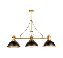 Подвесная люстра Lumina Deco Ettore LDP 710-3 BK+MD