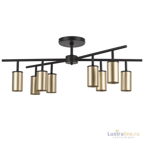 Люстра на штанге Lightstar Rullo LR728408 (571728+214440-8) Люстра на штанге Lightstar Rullo LR728408 (571728+214440-8)
