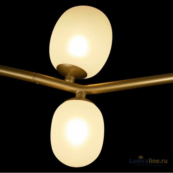 Люстра на штанге Loft IT Sakura 10212/8L Gold Люстра на штанге Loft IT Sakura 10212/8L Gold