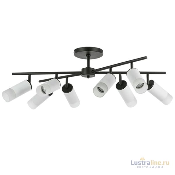 Люстра на штанге Lightstar Rullo LR7283681 (571728+214436-8+202431-8) Люстра на штанге Lightstar Rullo LR7283681 (571728+214436-8+202431-8)