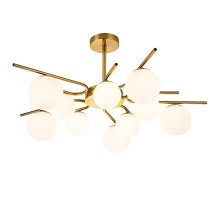 Люстра на штанге Escada Sphere 642/10P Brass