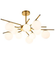 Люстра на штанге Escada Sphere 642/10P Brass