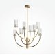 Люстра на штанге Maytoni Arco MOD223PL-08BS