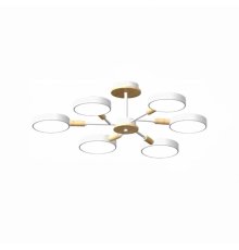 Люстра на штанге LED4U L3218-740 WH