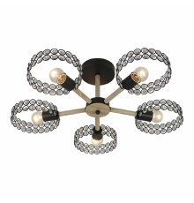 Люстра на штанге Escada Banjo 679/5P Black