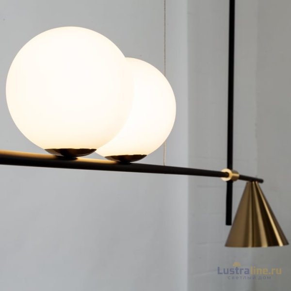 Люстра на штанге Arte Lamp Jacob A7029PL-3BK Люстра на штанге Arte Lamp Jacob A7029PL-3BK