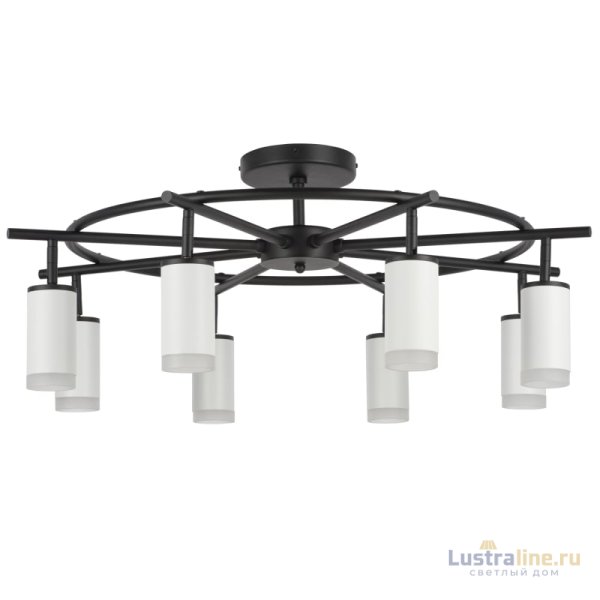 Люстра на штанге Lightstar Rullo LR7183680 (571718+214436-8+202430-8)
