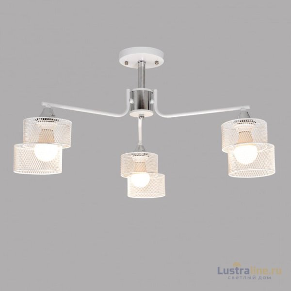 Люстра на штанге IMEX MD.4252-3-S-WH+CH