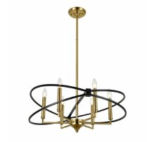 Люстра на штанге Indigo Trionfo 10020/6R Black V000487 Люстра на штанге Indigo Trionfo 10020/6R Black V000487