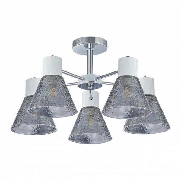Люстра на штанге Arte Milano Napoli 322408/5 CR+WH