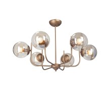 Люстра на штанге Vitaluce V3957-7/6PL