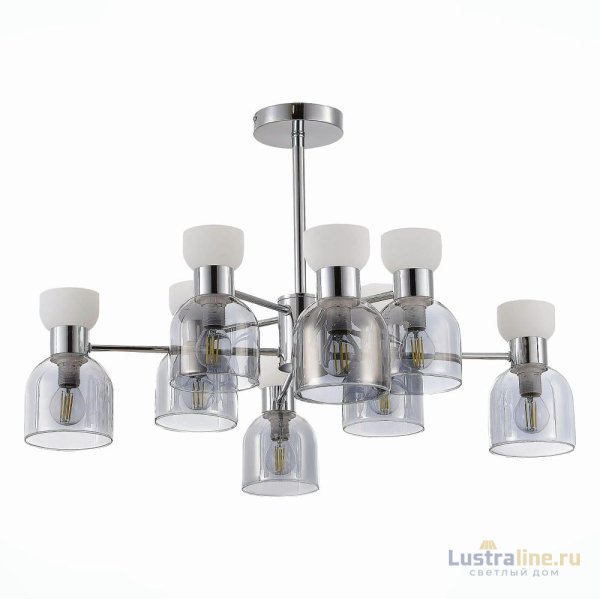 Люстра на штанге Evoluce Vento SLE1045-102-08