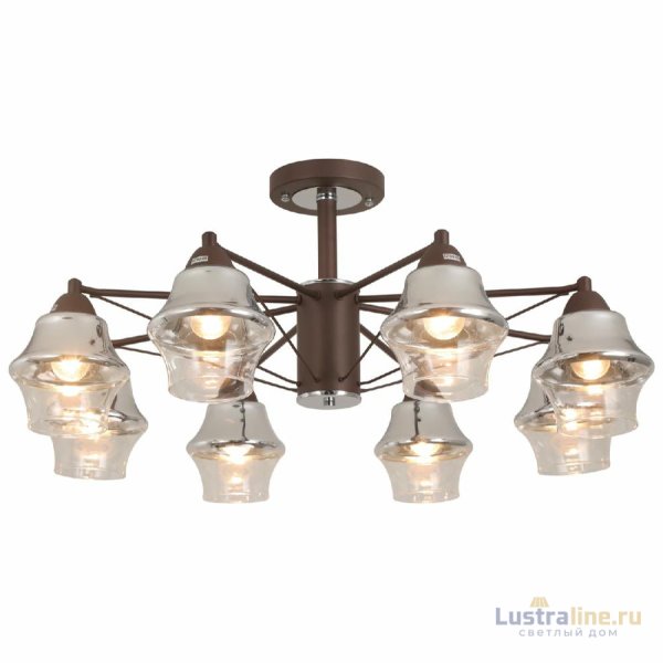 Люстра на штанге Illumico IL1303-8CPA-19 CF CR